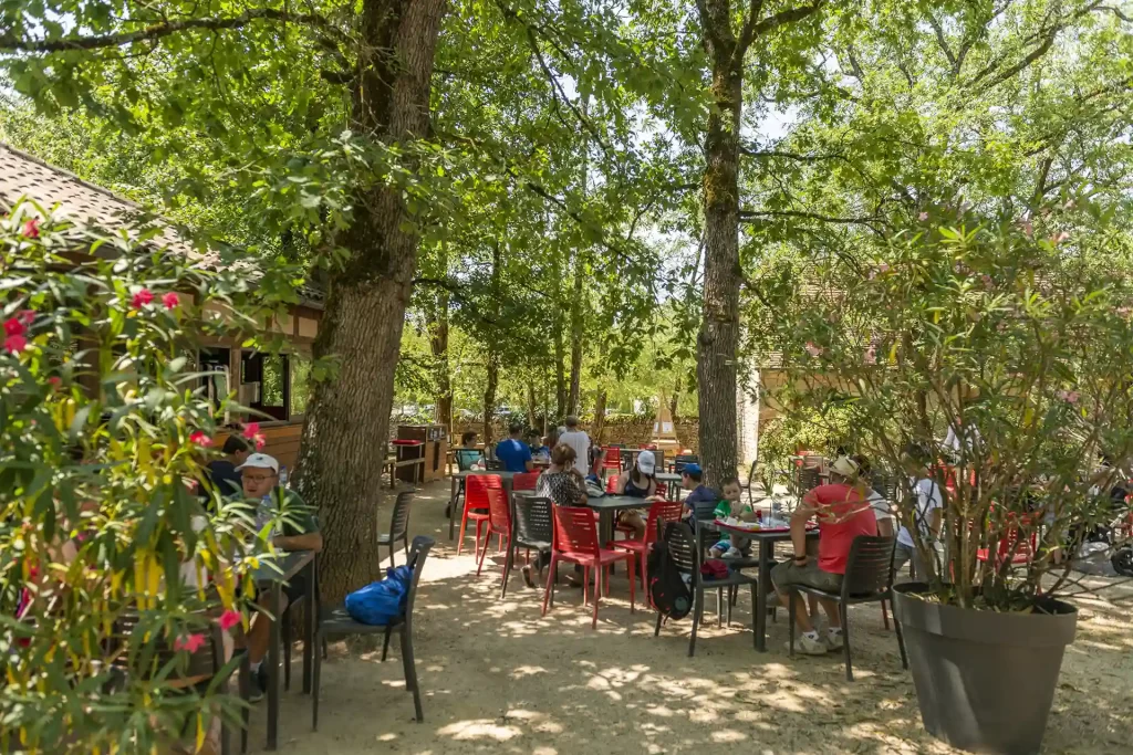 Forêt des Signes - Photos restaurant terrasse